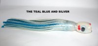 The Teal Blue and Silver